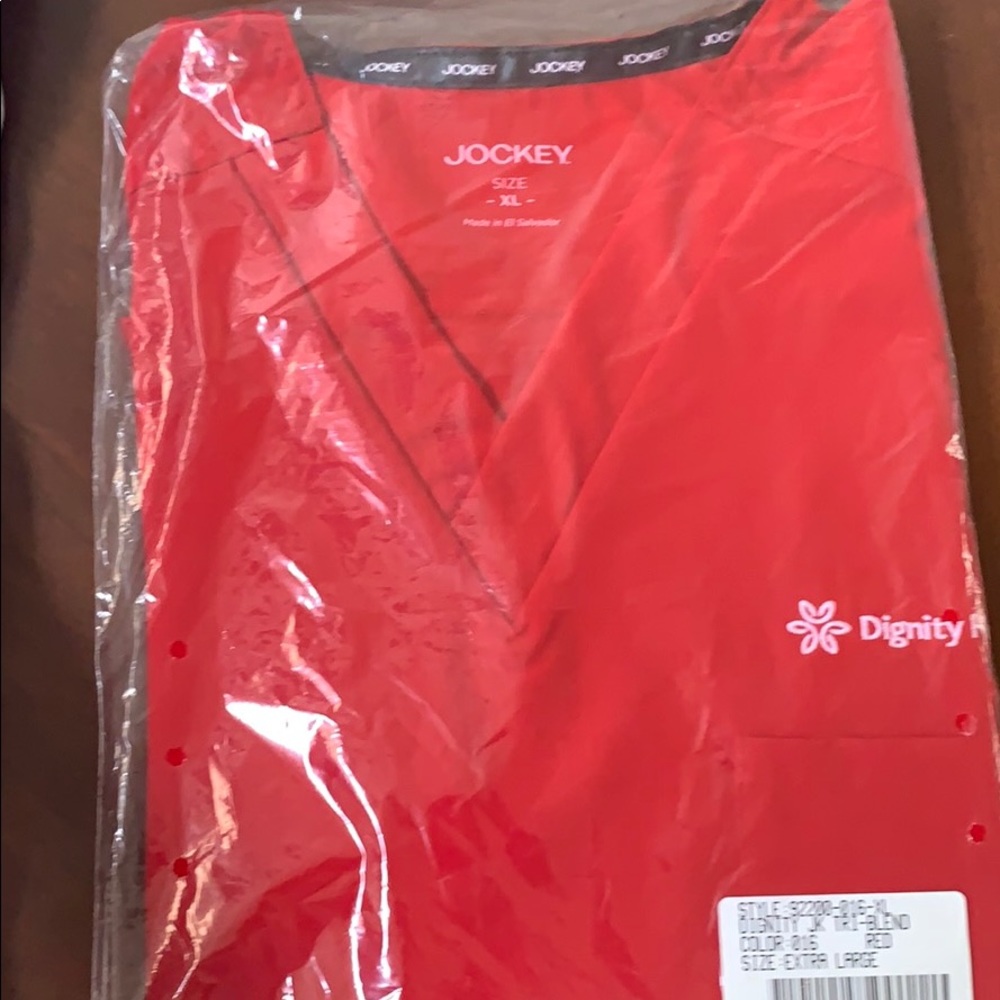 Medical Scrub Jockey Unisex Tri-Blend Top - Picture 2 of 8